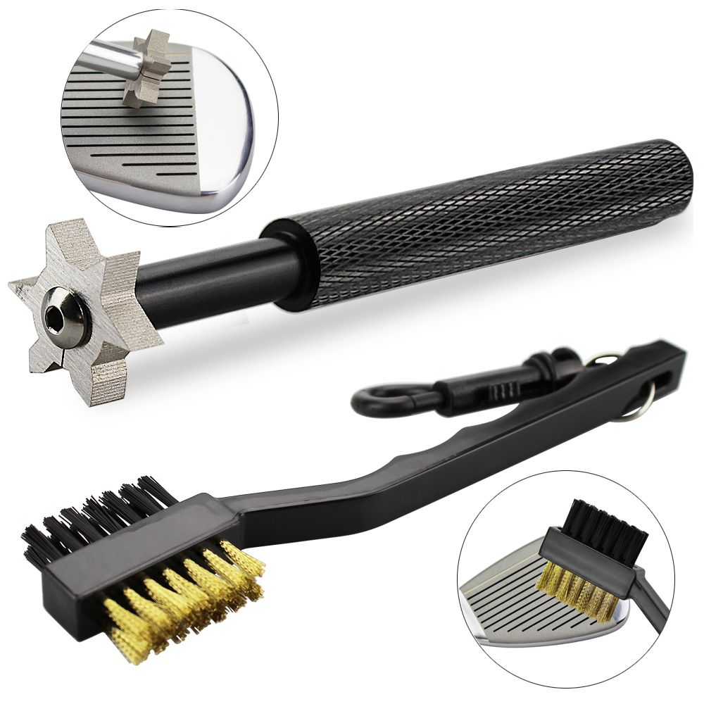 Golf Equipment Kit - 2 шт./компл., щетка для гольф-клуба, точилка