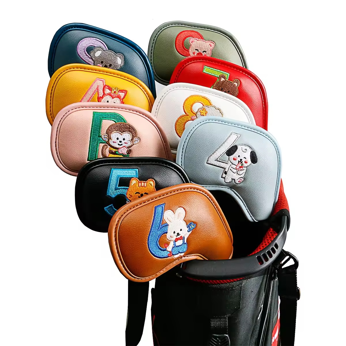 Golf Equipment Cabinet - Набор из 9 милых чехлов для
