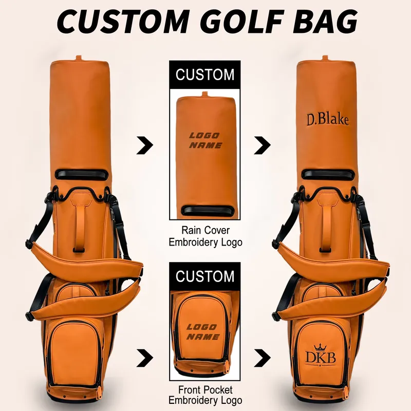 Сумка-штатив для гольфа ASL GO – обзор и цена Golf Equipment Logos