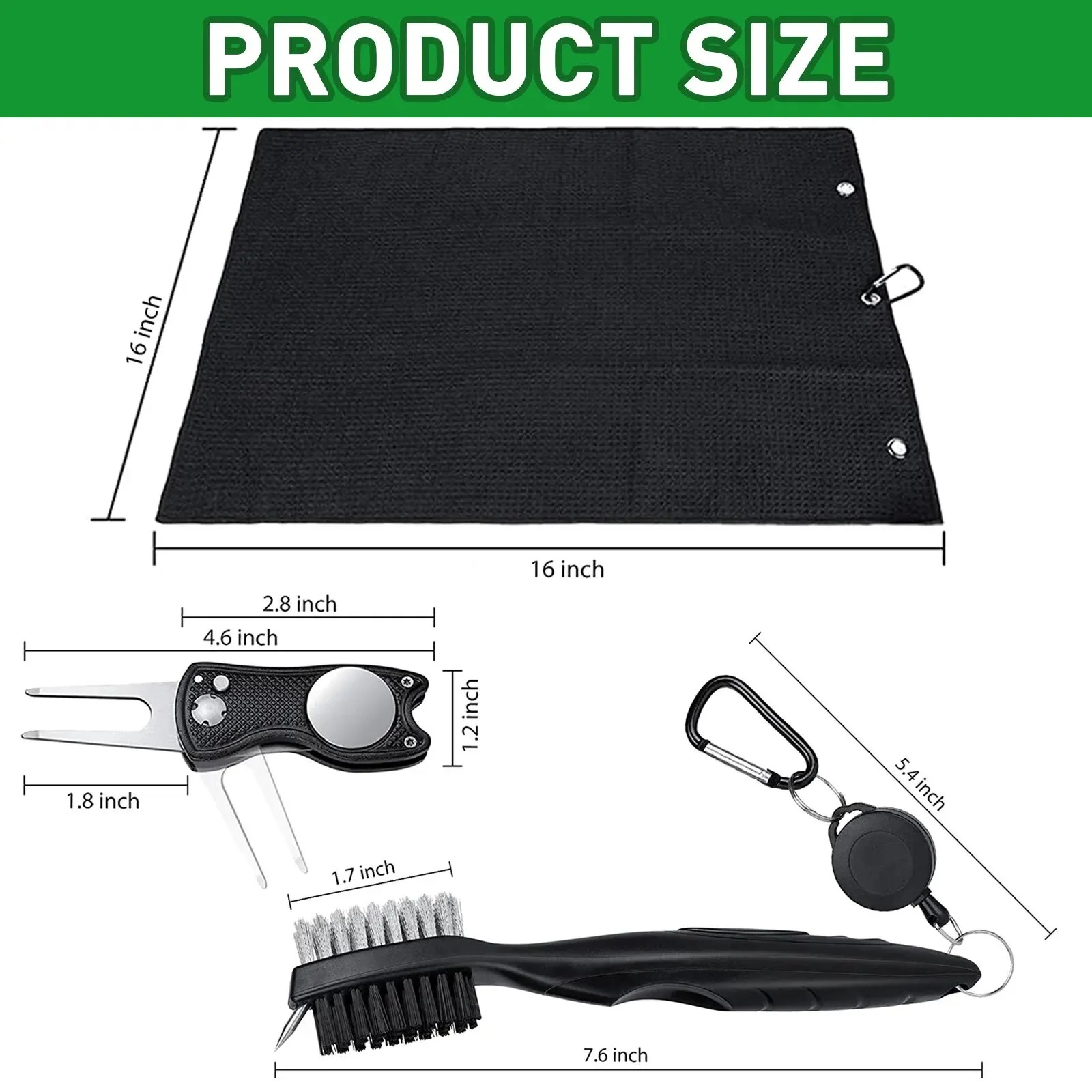 Полный комплект щеток для голь – обзор и цена Golf Equipment Kit
